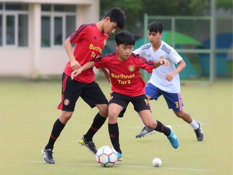 Main football pitch at BBFS center